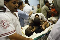 استشهاد فلسطينيين متأثرين بجراحهما في غزة