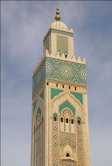 مسجد الحسن الثاني بالمغرب
