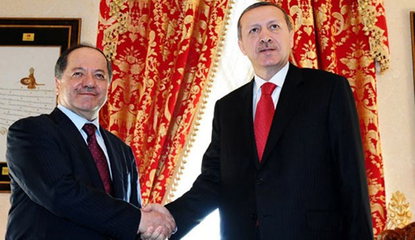 البارزاني في دياربكر لمناقشة مصير الأكراد في تركيا وسورية