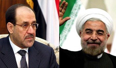 روحاني والمالكي يتشاوران حول سبل القضاء على الإرهاب