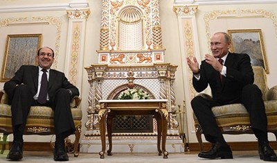 بوتين للمالكي: ندعم العراق بوجه الجماعات الإرهابية