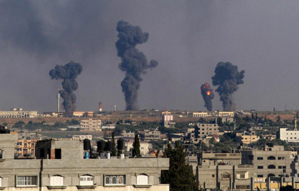 يومان من العدوان الإسرائيلي المكثّف على غزة