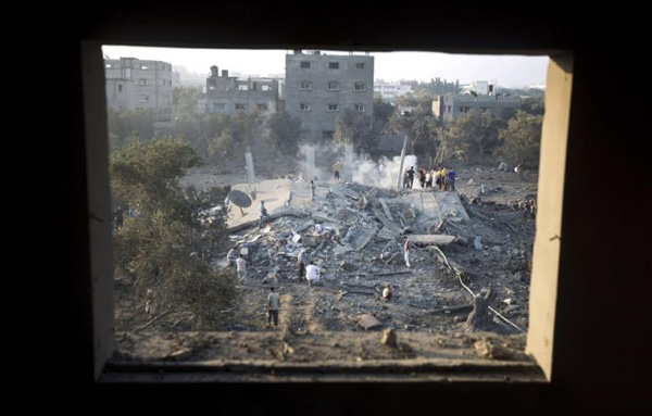 يومان من العدوان الإسرائيلي المكثّف على غزة