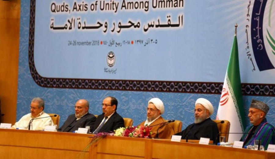 في كلمته خلال مؤتمر الوحدة الاسلامية الرئيس روحاني: ما تريده اميركا هو استعباد شعوب المنطقة والعالم
