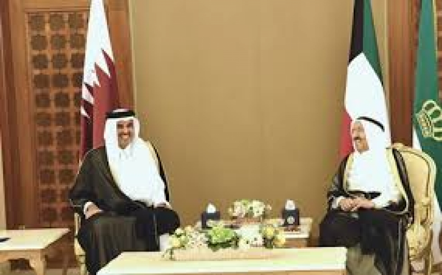 أميرا الكويت وقطر يبحثان مستجدات القضايا الإقليمية والدولية