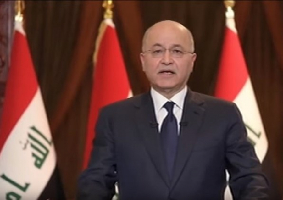 الرئيس العراقي يعلن عن خطوات إصلاحية ويدعو إلى وقف التصعيد