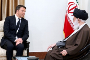 الإمام الخامنئي يستقبل رئيس وزراء إيطاليا و يؤكد على إيجابية النظرة الإيرانية لإيطاليا
