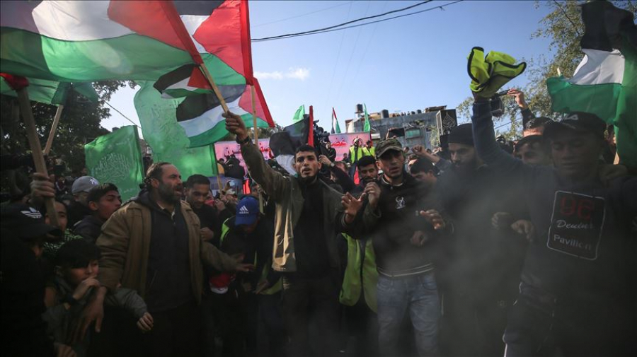 غزة.. إصابة 12 فلسطينيًا في تظاهرة رافضة لـ&quot;صفقة القرن&quot;