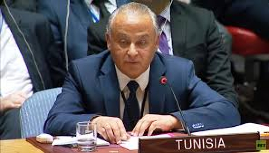 مندوب تونس لدى الأمم المتحدة: إنهاء احتلال إسرائيل للأراضي العربية يعيد الأمن والاستقرار إلى المنطقة