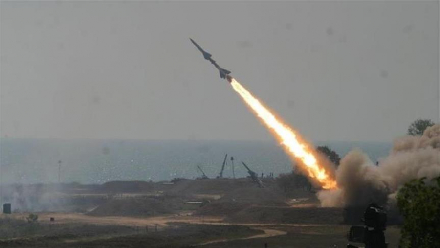سقوط صاروخ أطلق من غزة في بئر السبع