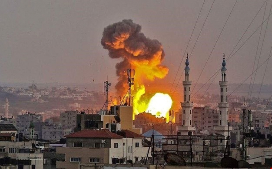 الجيش الإسرائيلي يعلن بدء هجوم جوي واسع ضد أهداف تابعة لحماس في غزة