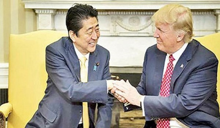 رئيس الوزراء الياباني يطلع ترامب على نتائج مباحثاته في ايران