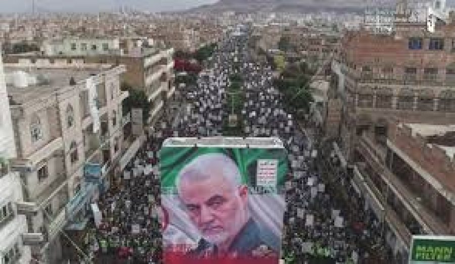 مسيرة جماهيرية حاشدة في صعدة تحت شعار (الوفاء لدماء الشهداء(