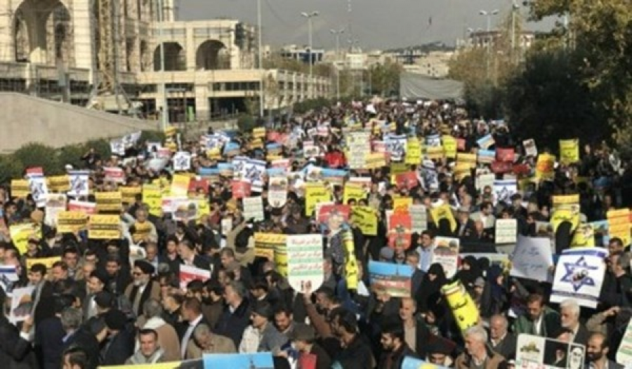 ايران: مسيرات حاشدة تنديدا بمشروع ترامب الشيطاني بشان القدس