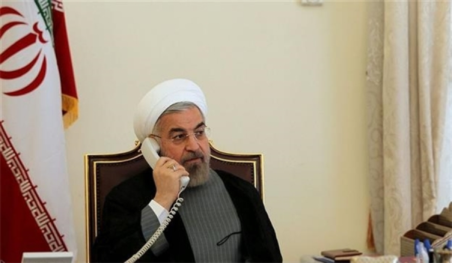 الرئيس روحاني يؤكد ضرورة تعاون الدول الاسلامية لمواجهة الغطرسة الصهيونية