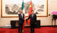 أمير عبداللهيان يلتقي وزير الخارجية الصيني