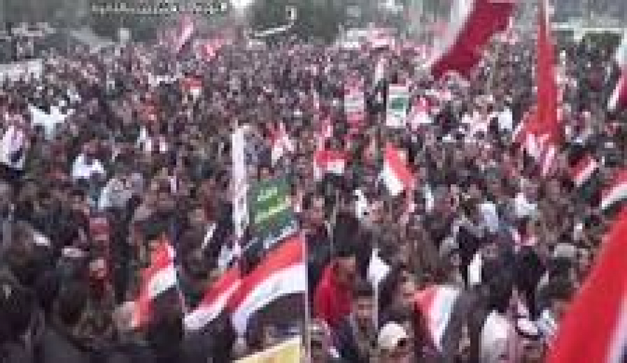 العقابي: مسيرة العراق هي استفتاء على رفض وجود الاحتلال