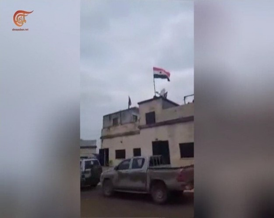 الجيش السوري يدخل منبج ويرفع العلم السوري فيها