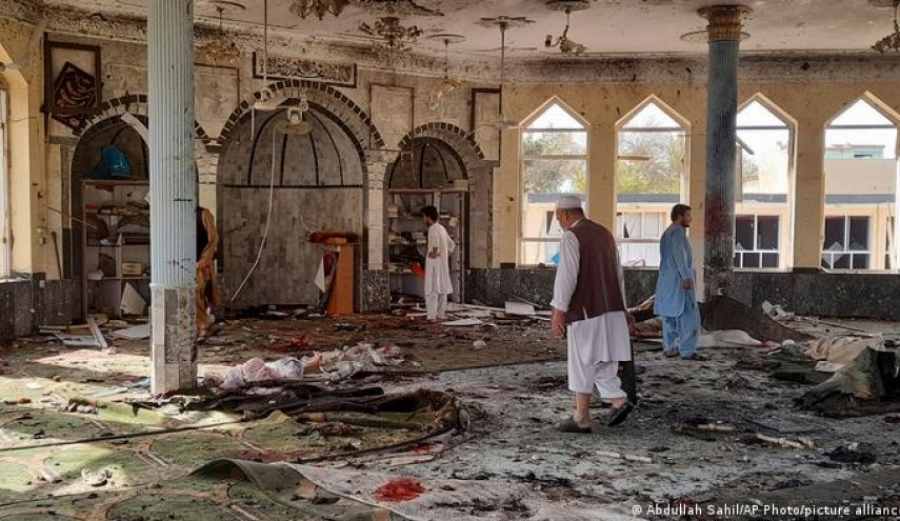 شهداء وجرحى باستهداف مسجد الفاطمية في ولاية قندهار بأفغانستان