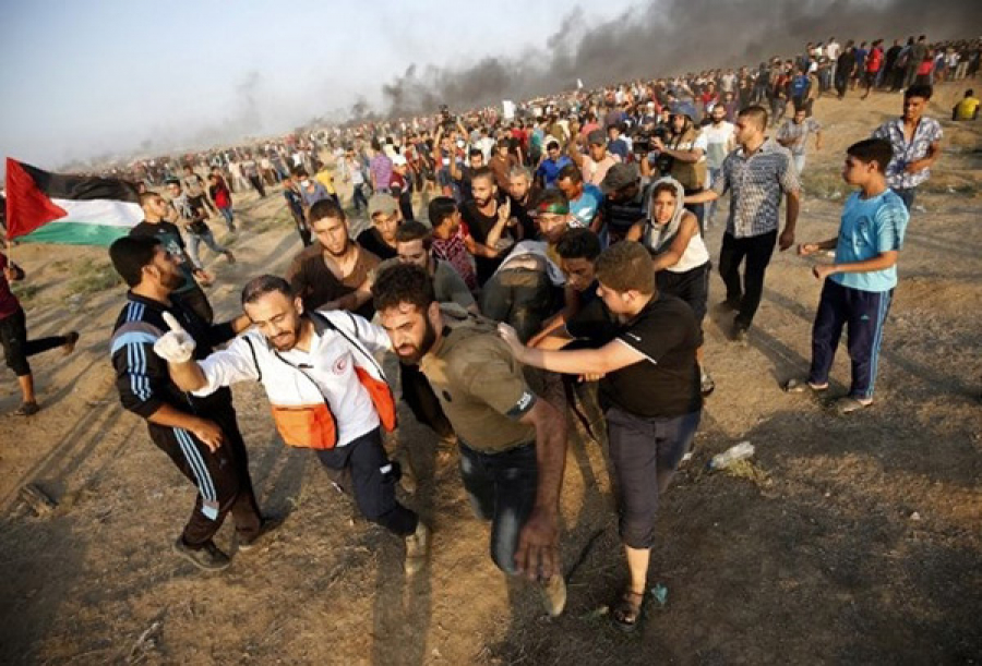7 شهداء بينهم طفلان ومئات الإصابات في غزة برصاص الاحتلال في جمعة &quot;انتفاضة الأقصى&quot;