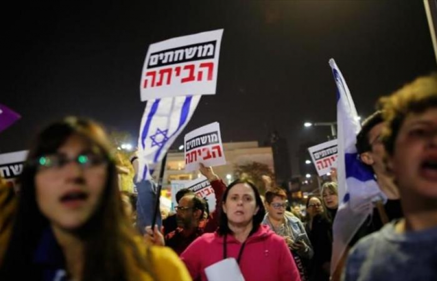 للمرة الـ 60.. آلاف الإسرائيليين يتظاهرون ضد نتنياهو وفساد حكومته