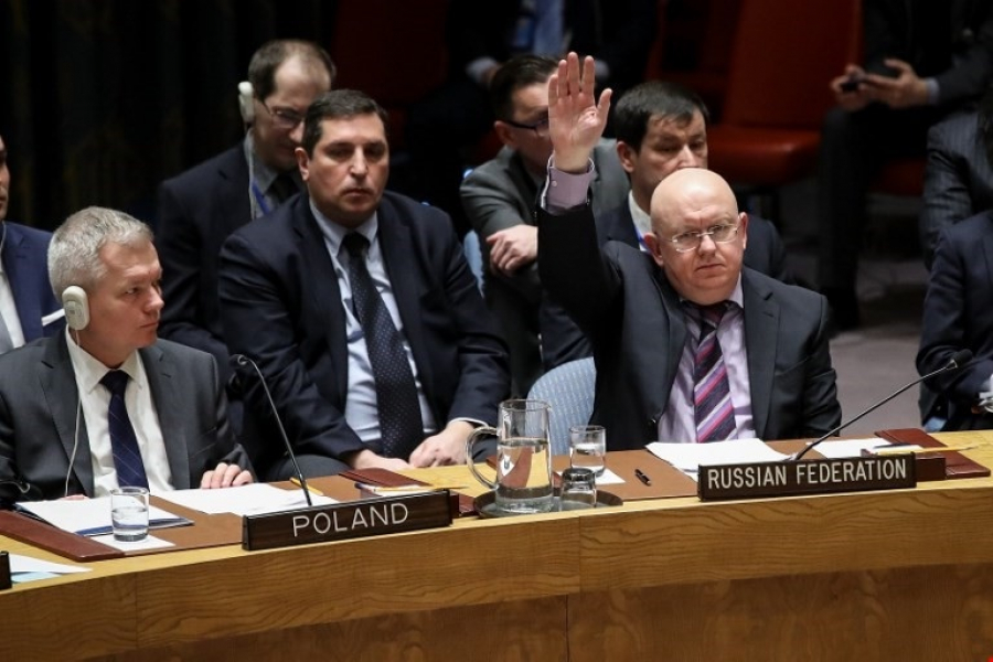 فيتو روسي ضد مشروع القرار الأميركي بشأن سوريا