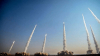 Iranian missiles fired at enemy positions