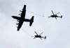Helicopters in rescue operation for US pilot spark reaction
