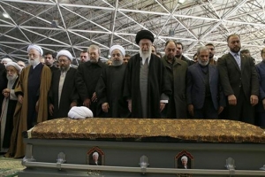 Iranians hold funeral ceremony for Ayatollah Rafsanjani