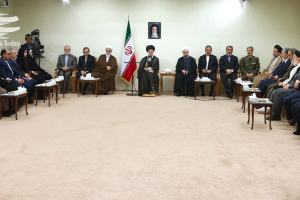 Leader Meets President Rouhani&#039;s New Cabinet