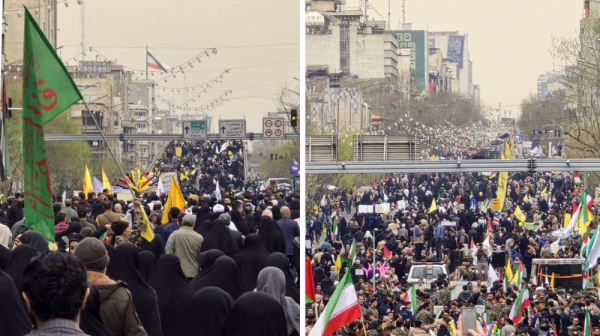 Millions march on Quds Day to support Palestinians amid Israeli genocide