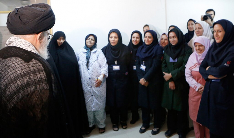 Imam Khamenei&#039;s thanks to the country’s medical and nursing community for fighting the Coronavirus