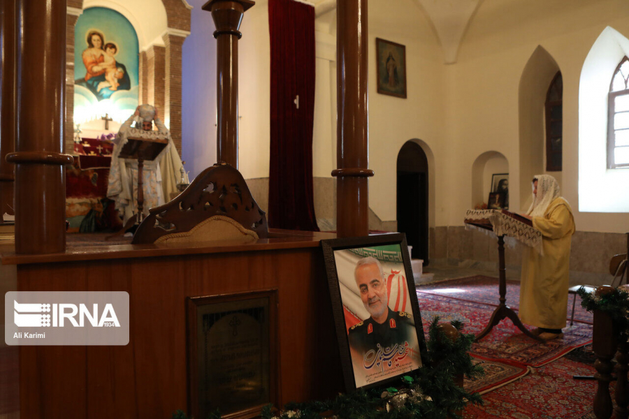 Commemoration of Martyr Soleimani at Arak Church of the Holy Mesrop