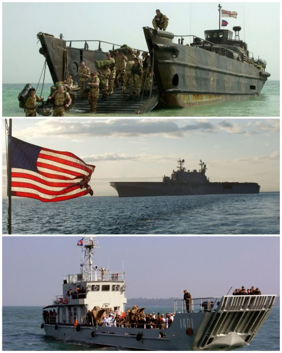 6 LCU Ships Destroyed