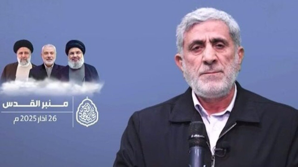 Iran to continue standing by Palestine through military ops: Quds Force chief