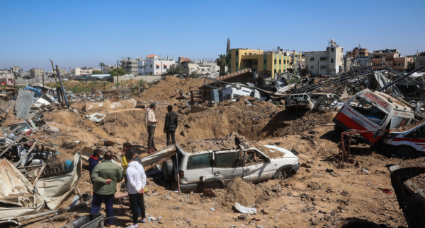 Missing Gaza rescue team ‘executed’ by Israeli forces, officials say