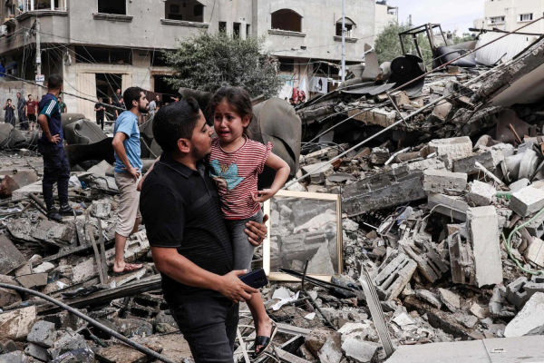 Israeli strike on residential building in south Gaza kills dozens