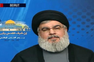 Regional crises serve Israeli interests: Nasrallah