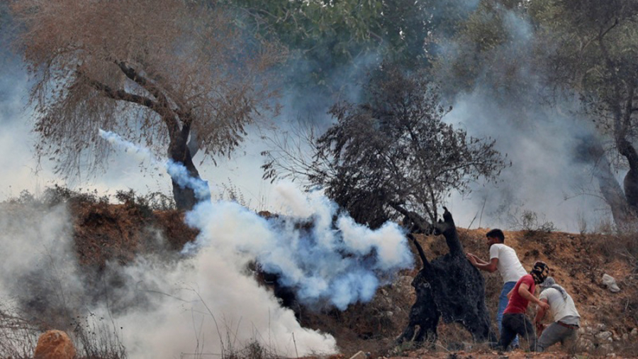 Dozens of Palestinians injured in Israeli crackdown on protests