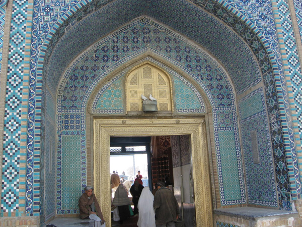مسجد کبود در شهر مزار شریف – افغانستان