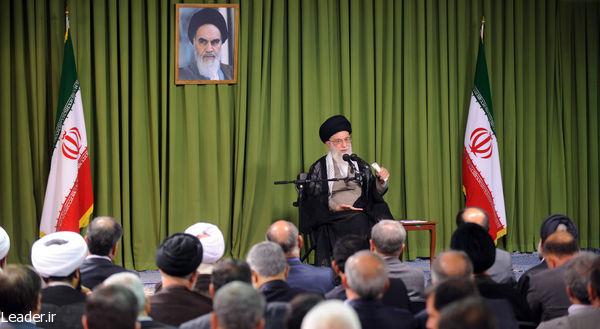 رهبر معظم انقلاب در دیدار رئیس و نمایندگان مجلس شورای اسلامی