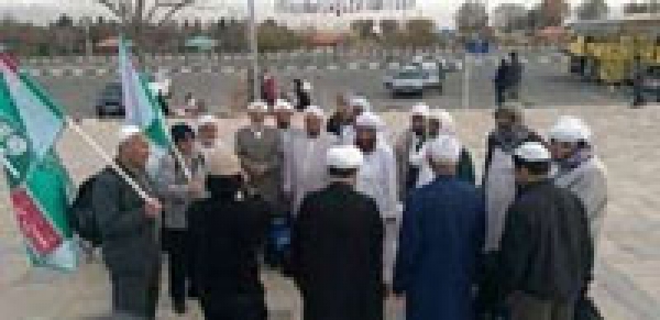 حضور اهل سنت ايران درپیاده روی اربعين برای اولین بار