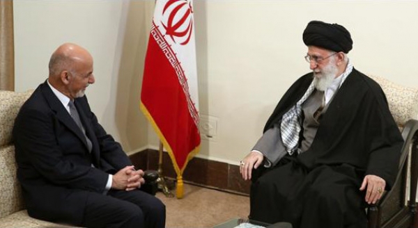دیدار رهبر معظم انقلاب اسلامی و رئیس‌جمهوری افغانستان