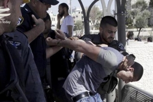 حمله صهیونیست ها به اسرای معترض به هتک حرمت قرآن