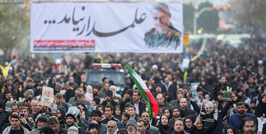 پیام لشکر میلیونی منتقمین از قلب ایران به کاخ سفید: انتقام سخت در راه است