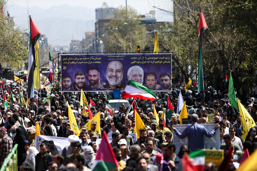 راهپیمایی روز جهانی قدس در سراسر کشور برگزار شد