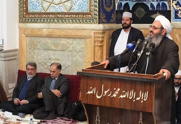 جلسه “سیرت و وحدت” در مسجد جامع مکی زاهدان