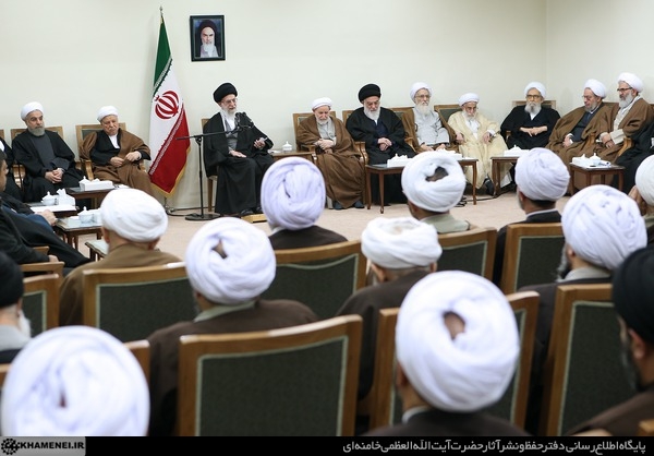 دیدار نمایندگان مجلس خبرگان رهبری با رهبر انقلاب
