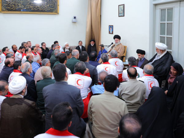 بیانات در دیدار دست‌اندرکاران کنگره شهدای امدادگر