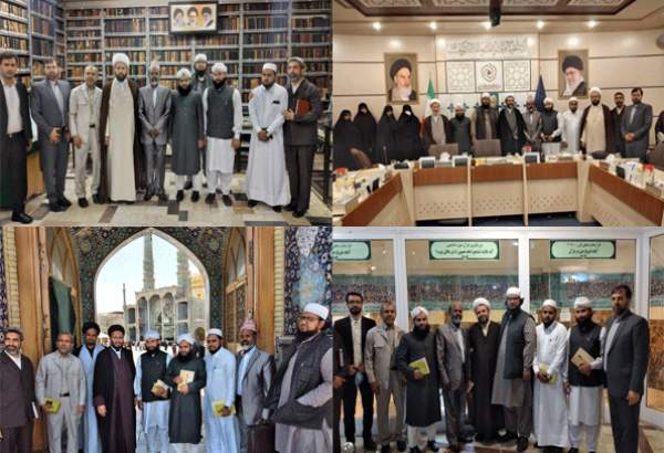 بازديد علمای اهل سنت نپال از مرقد مطهر و موزه آستان قدس حضرت معصومه(س)
